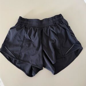 lululemon Athletic Lined Shorts - Black, 4